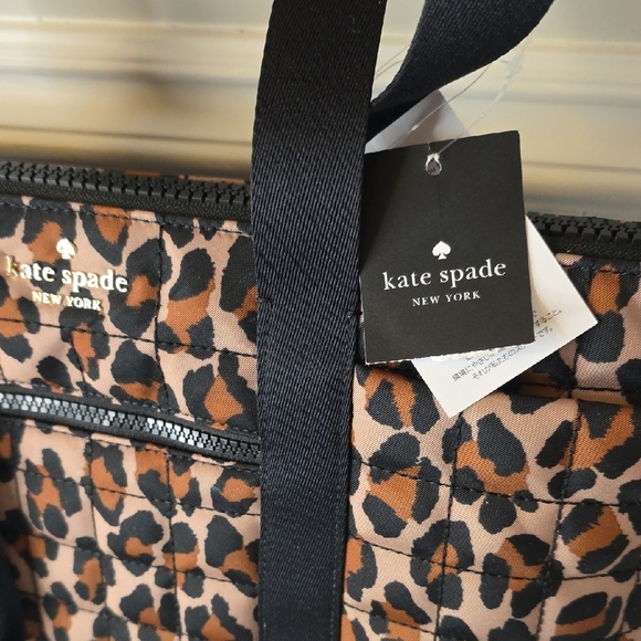 Kate Spade New York Camden Spotted Leopard medium tote - Picture 2 of 9